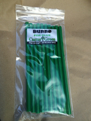 Burro PDR Glue Sticks - Cactus Green – LAKA tools USA