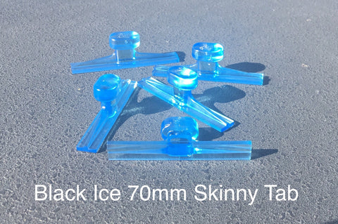 Black Ice SKINNY Crease Tab 70mm 5 Pack