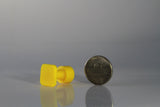 LAKA 15mm Small Square Tab Yellow (Set of 5)