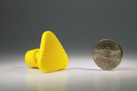 LAKA 30mm Triangle Tab Yellow (Set of 5)